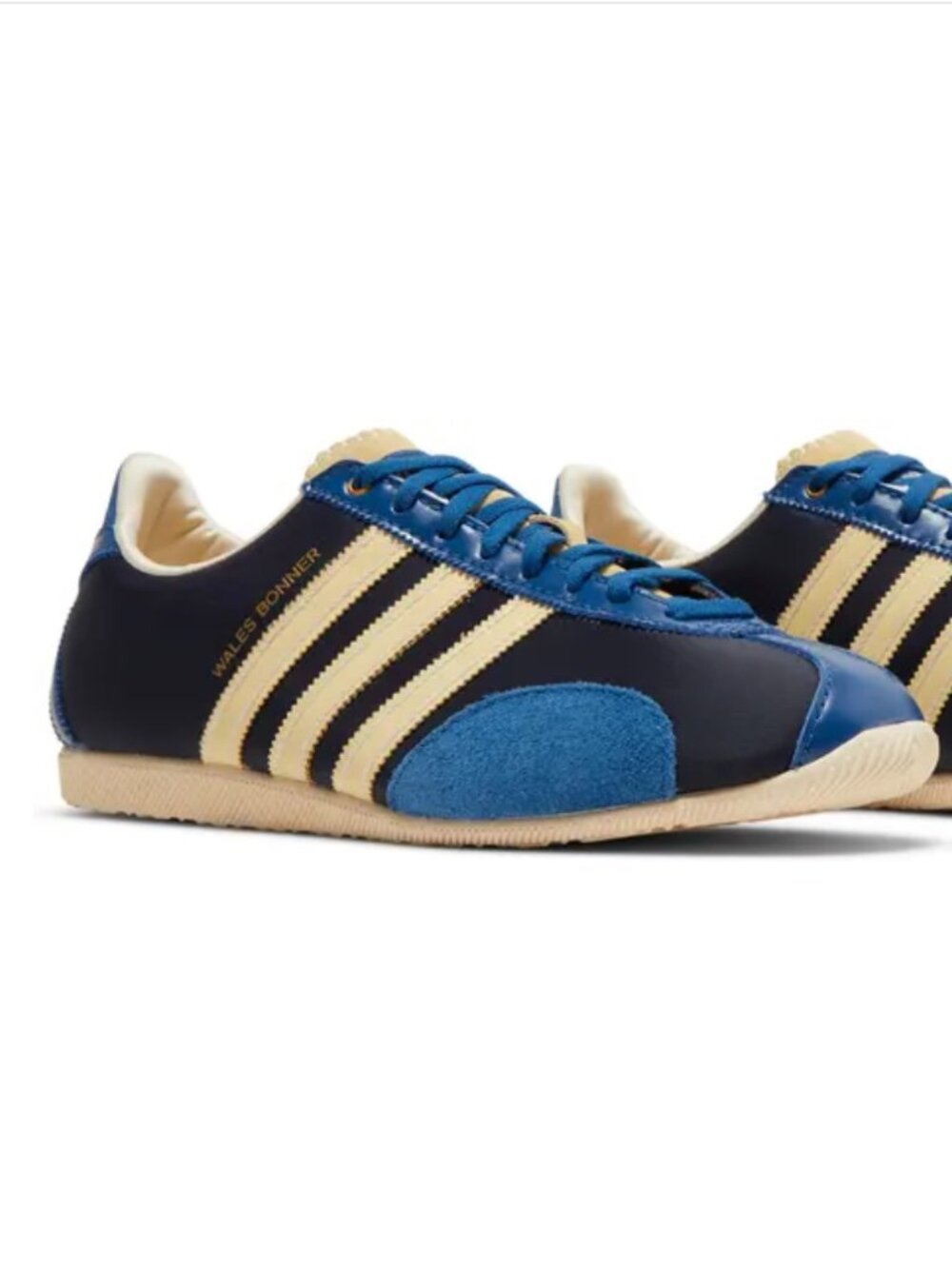Adidas x Wales Bonner Japan Sneakers Legend Ink, size US 6.5 M/ UK 6/ EU 39 1/3